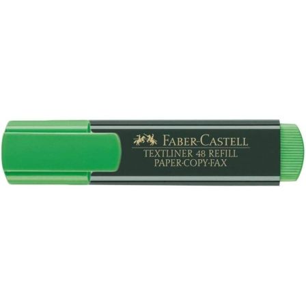 Faber Castell Textliner 48 Marcador Fluorescente Verde (Set de 10)